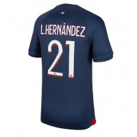 Fotbalové Dres Paris Saint-Germain Lucas Hernandez #21 Domácí 2023-24 Krátký Rukáv